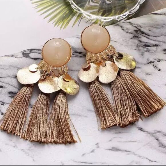 (G3) Tassel Earrings - Picture 1 of 8